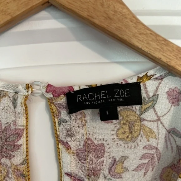 Rachel Zoe Boho Mini Dress Large - Picture 4 of 8